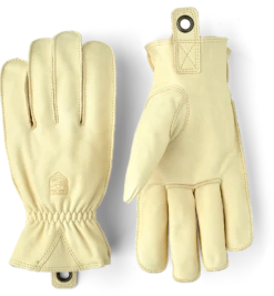 Hestra Ecocuir Unlined 5-finger - Natural Brown