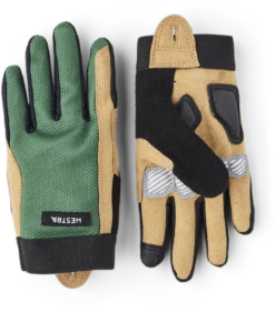 Hestra Bike Guard Jr. Long 5-finger - Olive