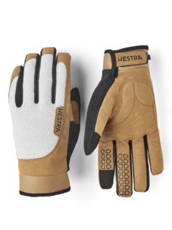 Hestra Bike Long Sr 5-finger - White