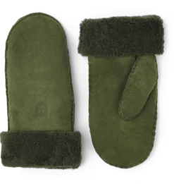 Hestra Sheepskin Mitt - Green