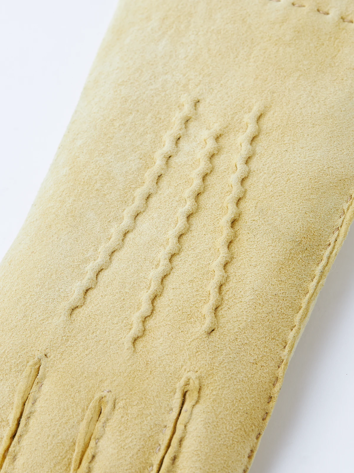 Hestra Chamois Handsewn Cashmere - Natural Yellow 4 Hestra Chamois Handsewn Cashmere - Natural Yellow - Image 2