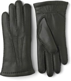 Hestra Elk Handsewn Cashmere - Dark Forest