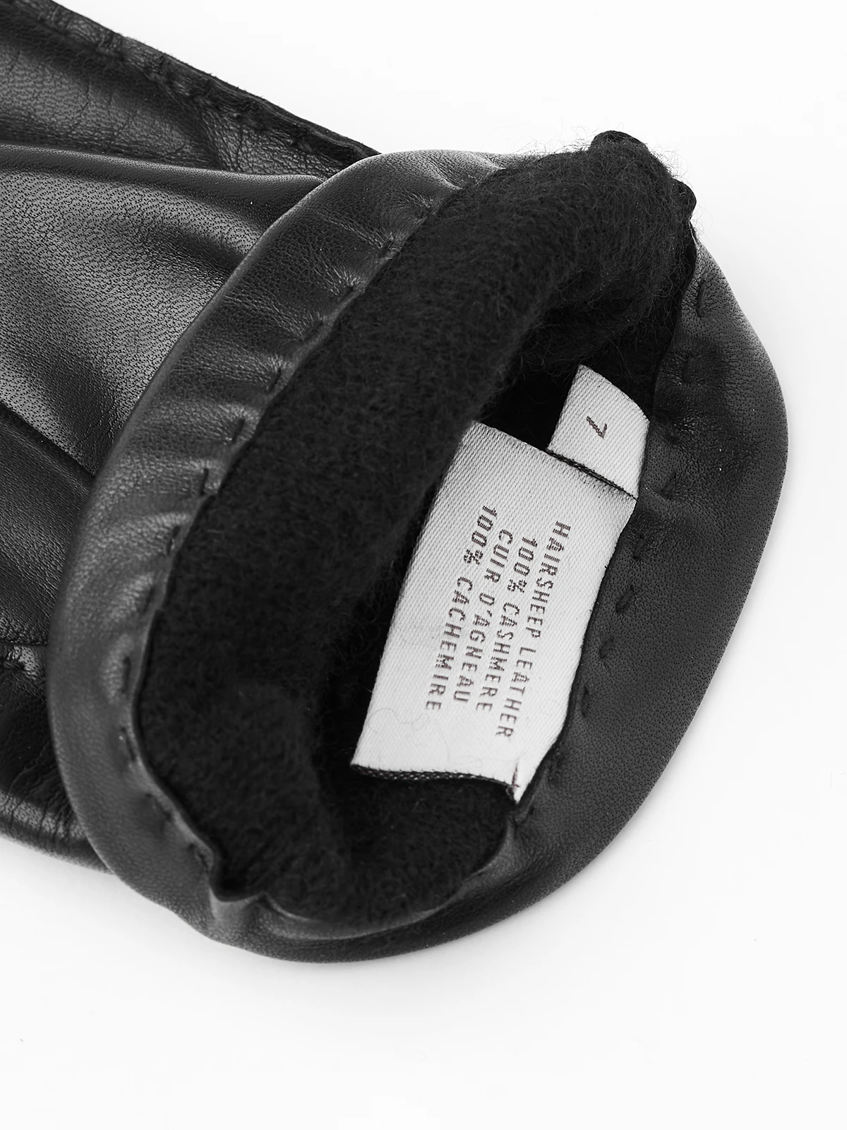 Hestra Hairsheep 1¾ Bt Handsewn Cashmere Men´s - Black 6 Hestra Hairsheep 1¾ Bt Handsewn Cashmere Men´s - Black - Image 4