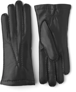 Hestra Hairsheep 1¾ Bt Handsewn Cashmere Long Fingers - Black