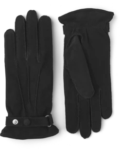 Hestra Winston Suede - Black