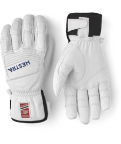 Hestra Downhill Comp Ergo Grip 5-finger - Medium Blue