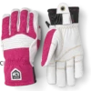Hestra Army Leather Couloir 5-finger - Fuchsia & Offwhite -Hestra 460 5bd2cd119a 30310 930020 1 original