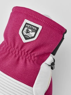 Hestra Army Leather Couloir 5-finger - Fuchsia & Offwhite -Hestra 460 6e1d2569c7 30310 930020 4 original