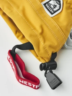 Hestra Army Leather Heli Ski Jr. 5-finger - Mustard -Hestra 471 4ab1ee2732 30560 460 4 original