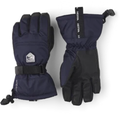 Hestra Gore-Tex Gauntlet Jr. 5-finger - Dark Navy