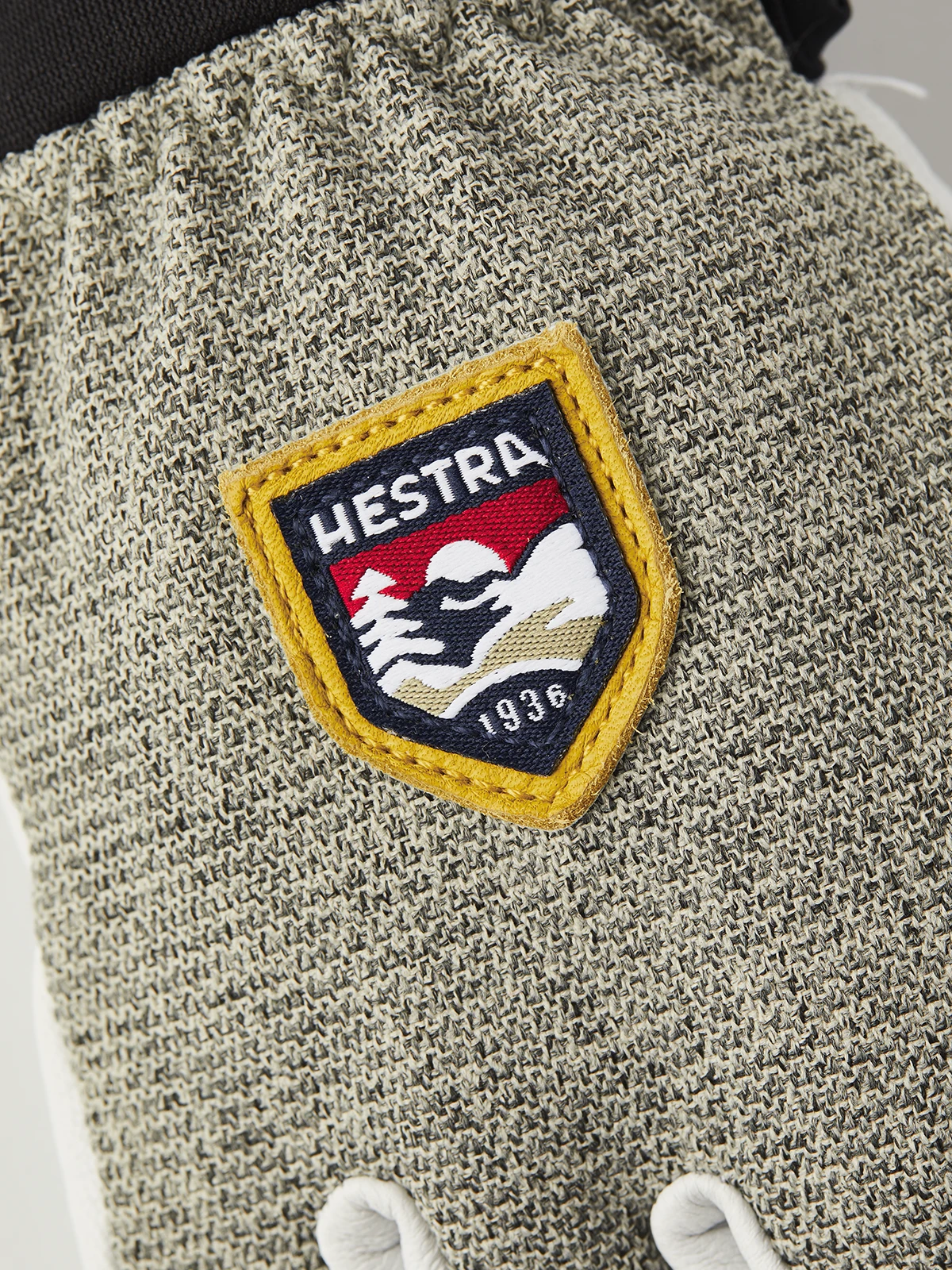 Hestra Army Leather Patrol Jr. 5-finger - Light Grey 5 Hestra Army Leather Patrol Jr. 5-finger - Light Grey - Image 3