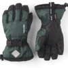 Hestra Gauntlet CZone Jr. 5-finger - Bottle Green & Black