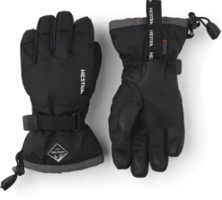 Hestra Gauntlet CZone Jr. 5-finger - Black & Graphite