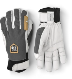 Hestra Ergo Grip Active 5-finger - Grey & Offwhite