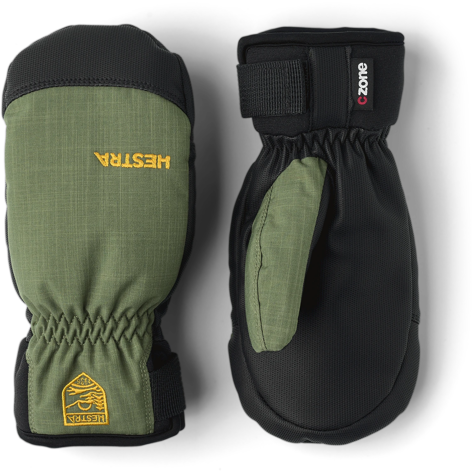 Hestra Ferox Primaloft Mitt - Green 3 Hestra Ferox Primaloft Mitt - Green