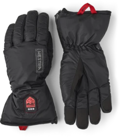 Hestra Women's Heated Liner 5-finger - Black