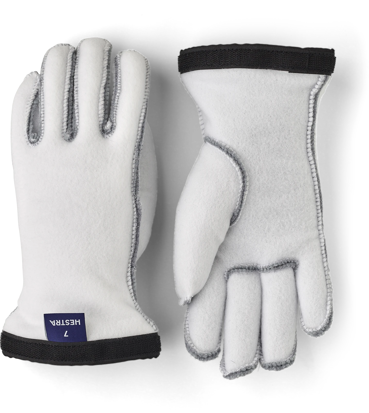 Hestra Heli Ski Female Liner 5-finger - Offwhite 3 Hestra Heli Ski Female Liner 5-finger - Offwhite