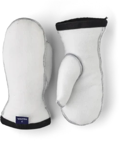 Hestra Heli Ski Female Liner Mitt - Offwhite