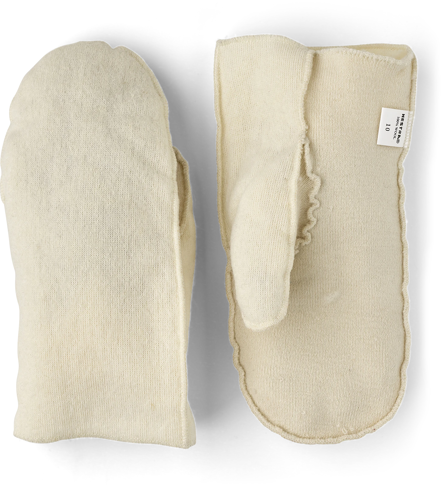 Hestra Fjellvotten Wool Terry Liner Sr. Mitt - Offwhite 3 Hestra Fjellvotten Wool Terry Liner Sr. Mitt - Offwhite