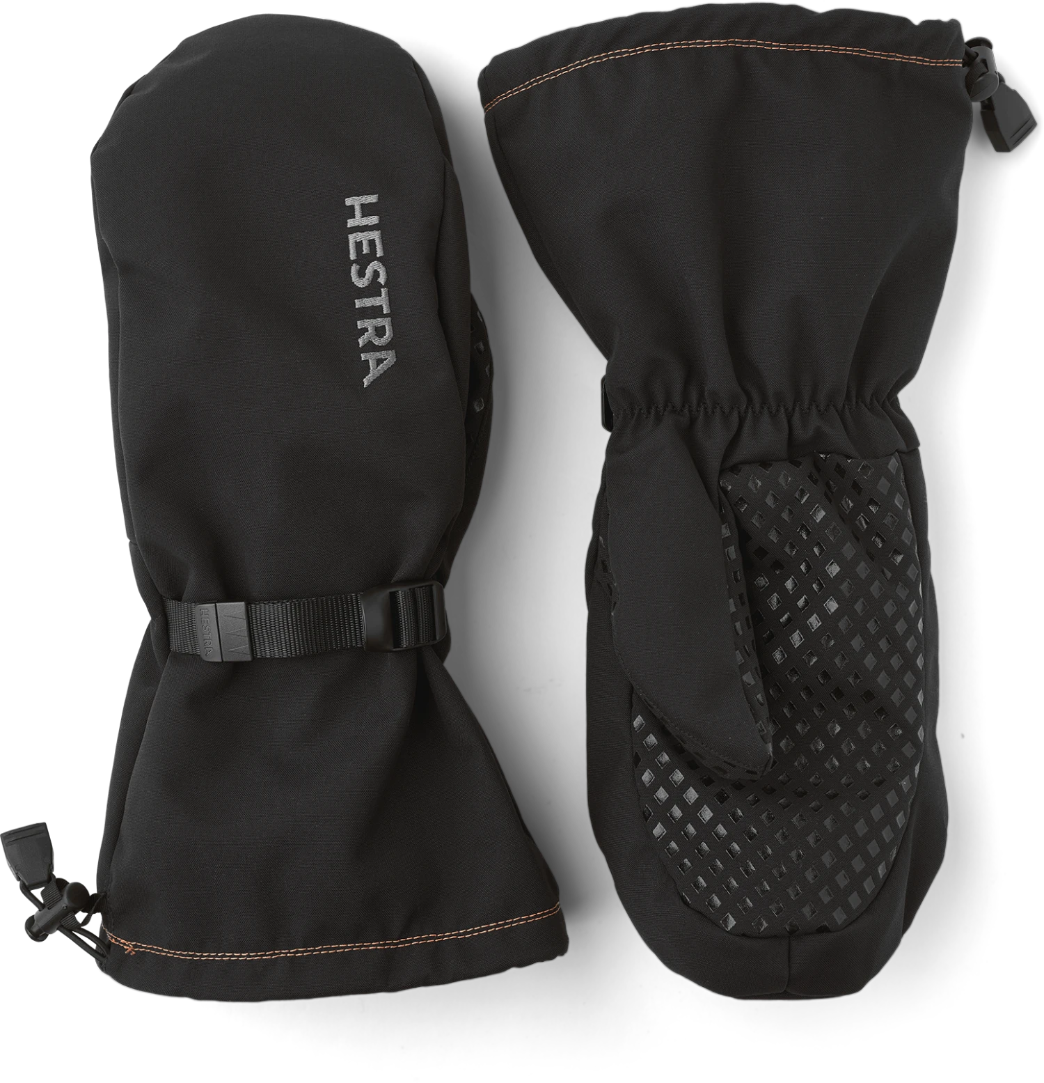 Hestra Pull Over Mitt - Black 3 Hestra Pull Over Mitt - Black