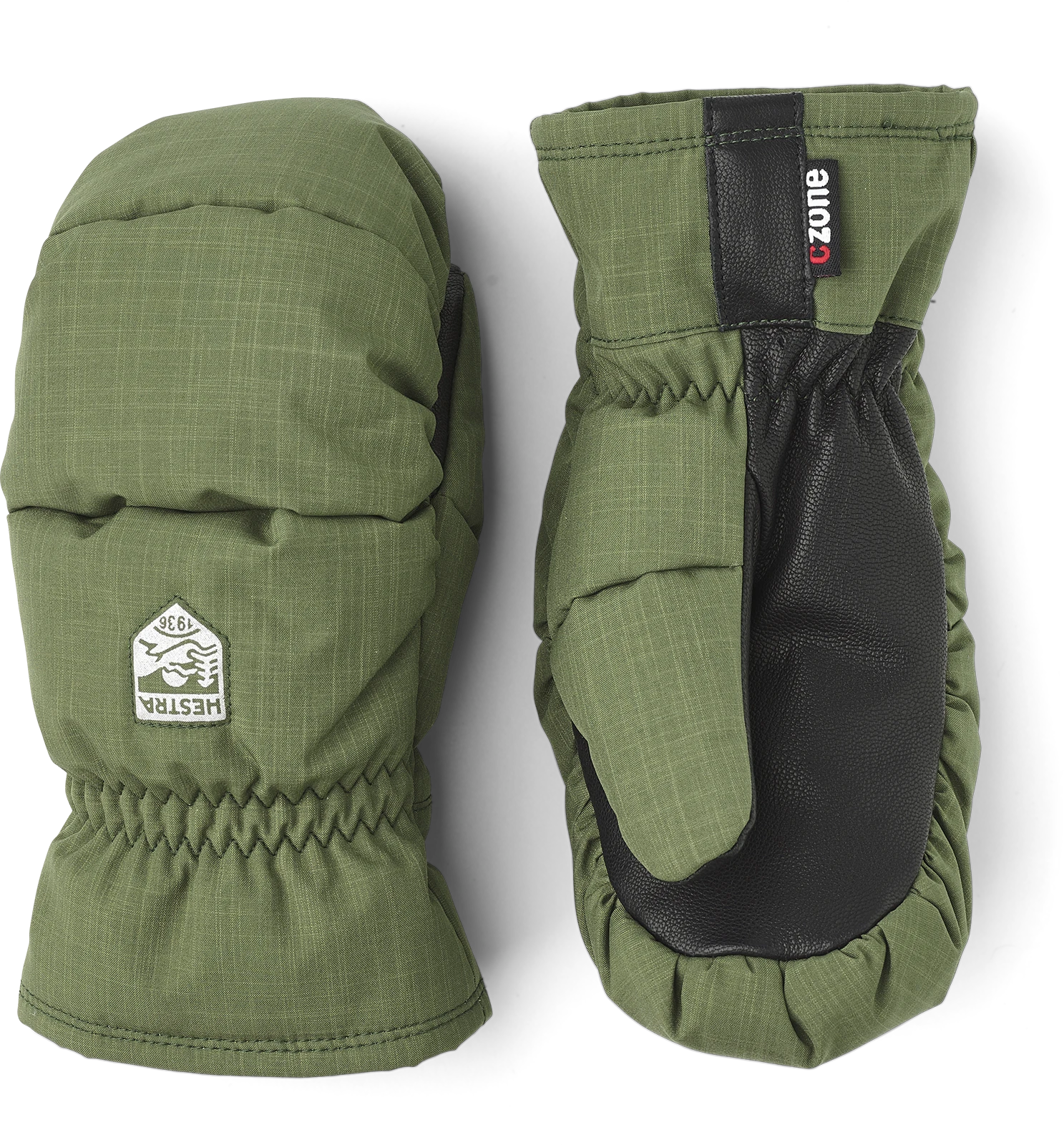 Hestra Foss Jr. Mitt - Green 3 Hestra Foss Jr. Mitt - Green