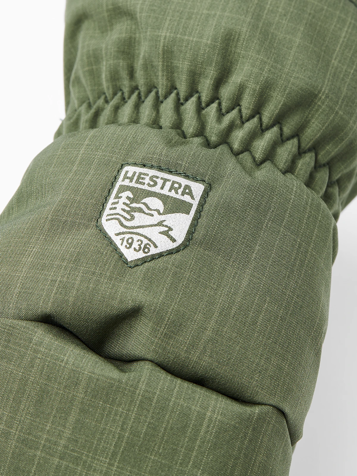Hestra Foss Jr. Mitt - Green 5 Hestra Foss Jr. Mitt - Green - Image 3