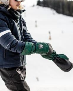 Hestra Akka Jr. Mitt - Bottle Green -Hestra 634 33889b6474 e1a4713 kopia original