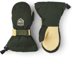 Hestra Abisko Ecocuir Jr. Mitt - Dark Green