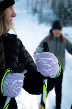 Hestra Women´s XC Primaloft 5-finger - Syringa Print -Hestra 650 975ab83118 womens xc primaloft 1 original