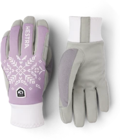 Hestra Women´s XC Primaloft 5-finger - Syringa Print