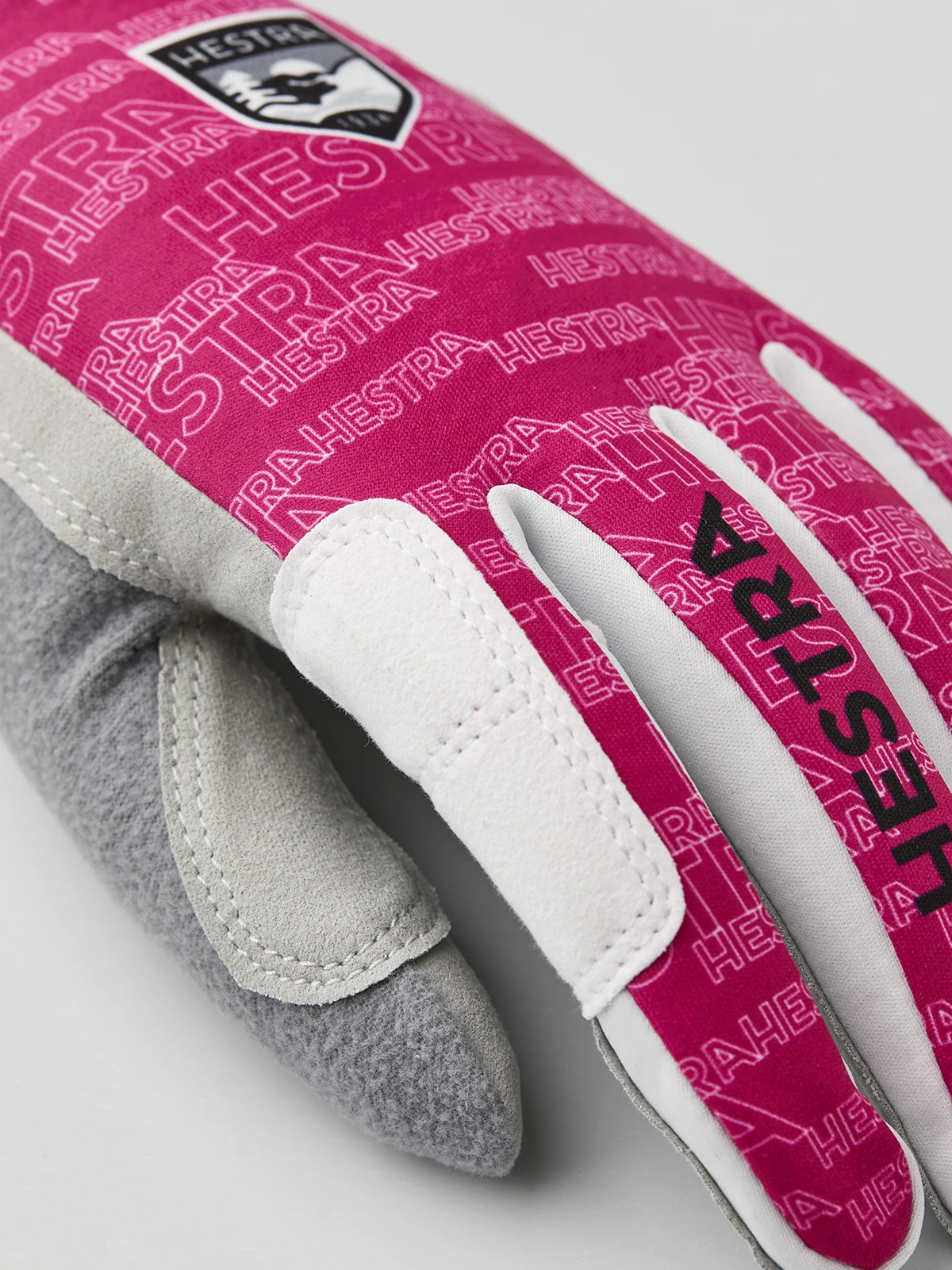 Hestra Windstopper Active Grip 5-finger - Fuchsia Print 6 Hestra Windstopper Active Grip 5-finger - Fuchsia Print - Image 4