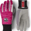 Hestra Windstopper Active Grip 5-finger - Fuchsia Print