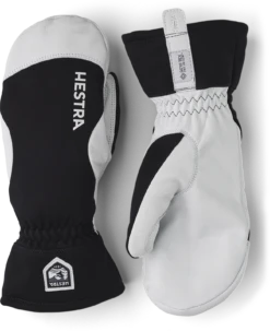 Hestra Windstopper Leather Mitt - Black