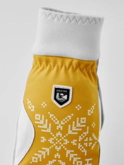 Hestra Women´s XC Primaloft Mitt - Yellow Print -Hestra 712 faaaffc1ac 37161 449 4 original