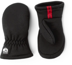Hestra Kid´s Fleece Liner Mitt - Black
