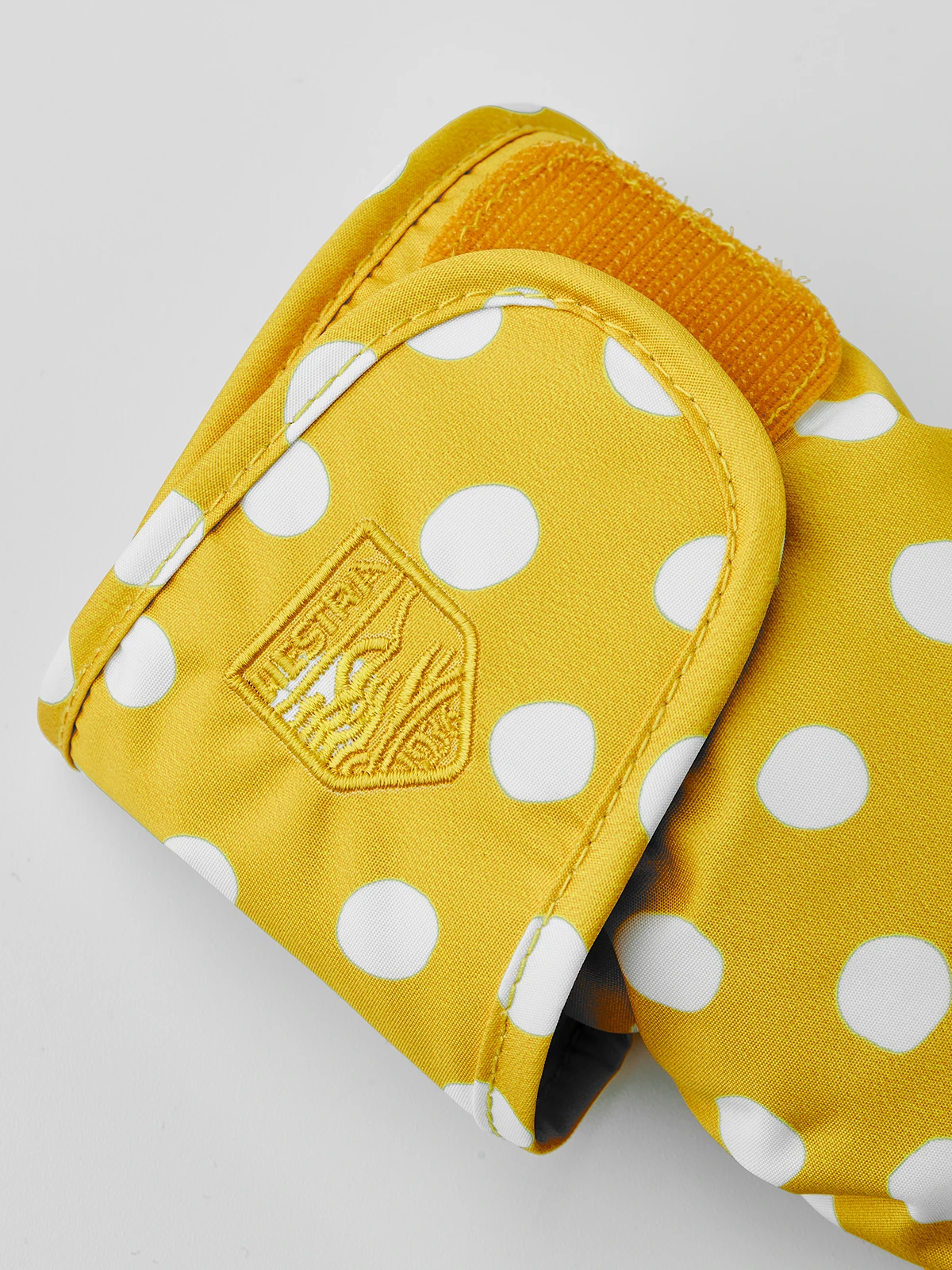 Hestra Kid´s Hygge Mitt - Saffron Print 4 Hestra Kid´s Hygge Mitt - Saffron Print - Image 2