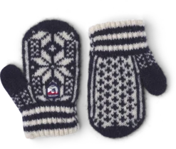Hestra Kid´s Nordic Mitt - Navy & Offwhite