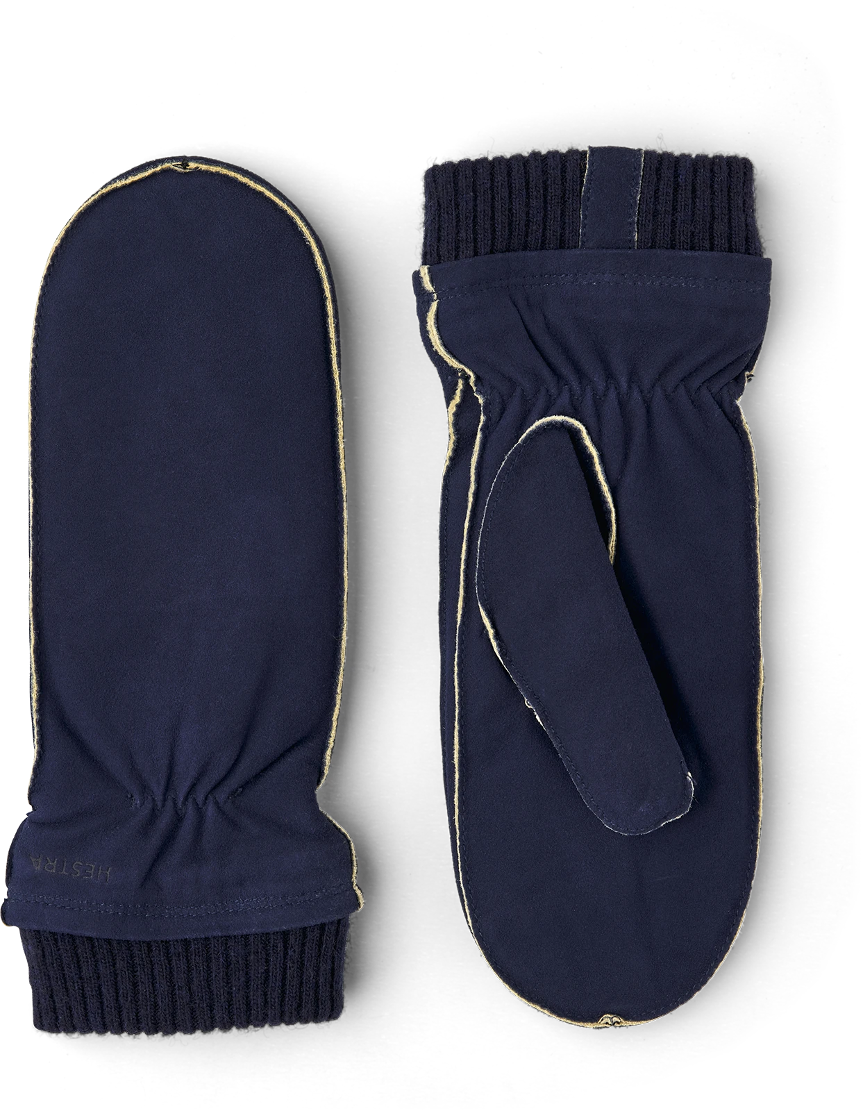Hestra Nora Chamois Mitt - Ultramarine 3 Hestra Nora Chamois Mitt - Ultramarine