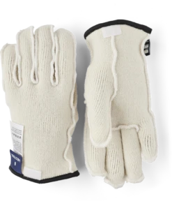 Hestra Wakayama Wool Liner 5-finger - Offwhite