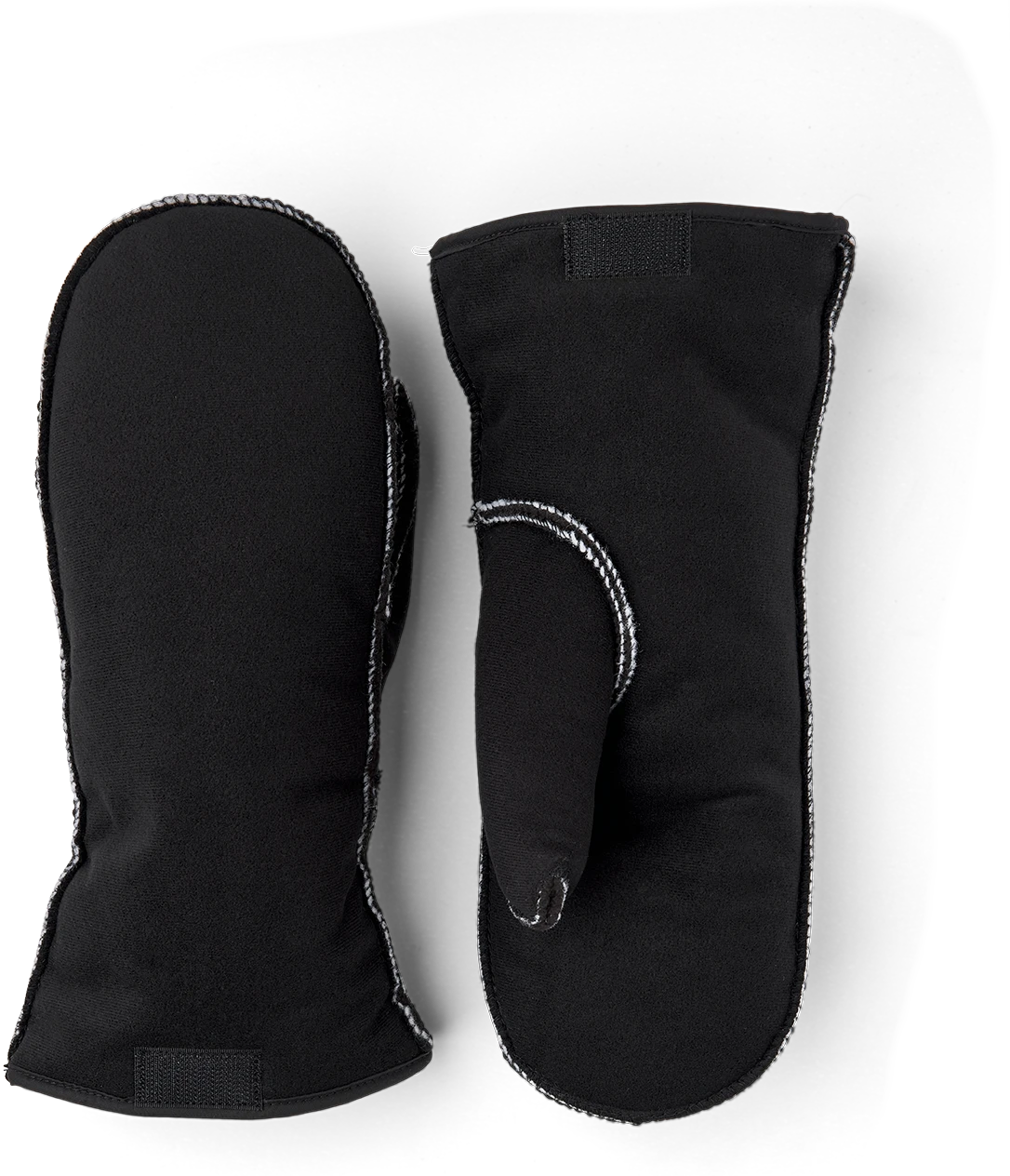 Hestra Gauntlet Fleece Liner Mitt - Black 3 Hestra Gauntlet Fleece Liner Mitt - Black