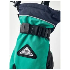 Hestra Kid's Skare CZone Junior 5 Finger - Gloves 10 Hestra Kid's Skare CZone Junior 5 Finger - Gloves -Hestra hestra kids skare czone junior 5 finger gloves detail 4